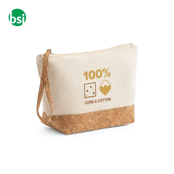 Pochette in cotone e sughero - BLANCHETT -  3