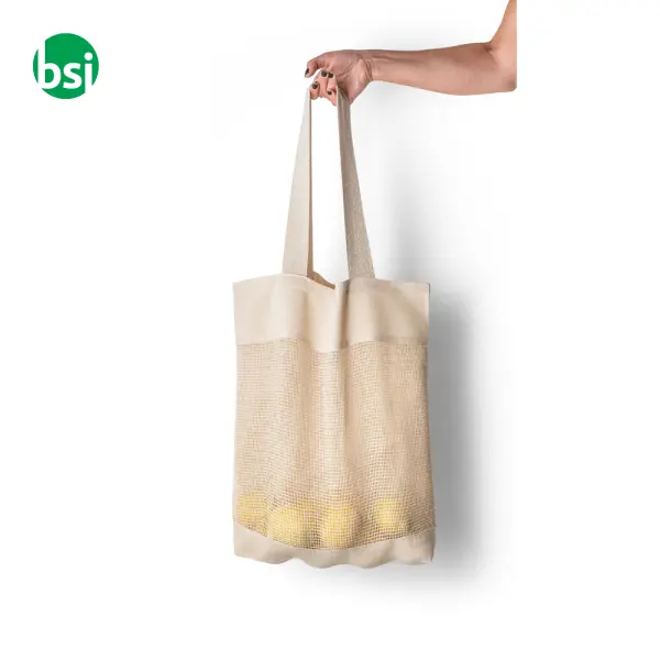 Borsa con rete in cotone - MUMBAI -  2