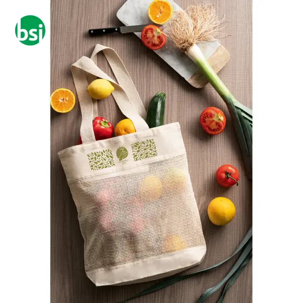 Borsa con rete in cotone - MUMBAI -  4