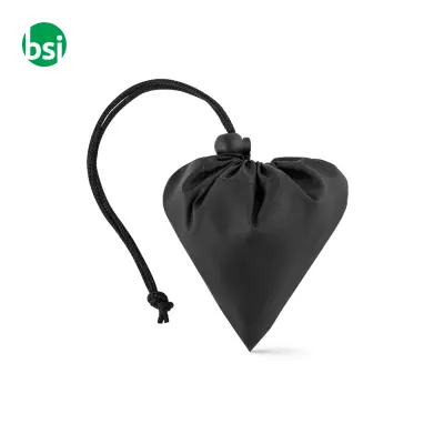 Shopper pieghevole in poliestere riciclato BEIRA - Immagine 2