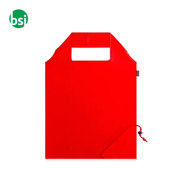 Shopper pieghevole in poliestere riciclato BEIRA -  13