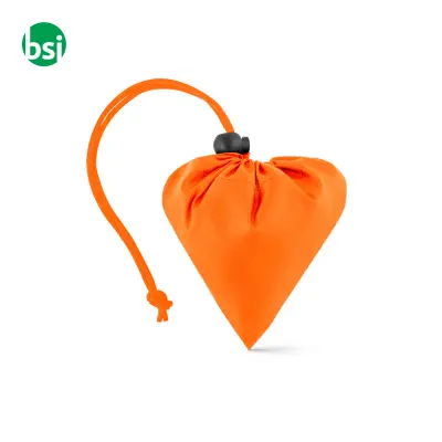 Shopper pieghevole in poliestere riciclato BEIRA - Immagine 9