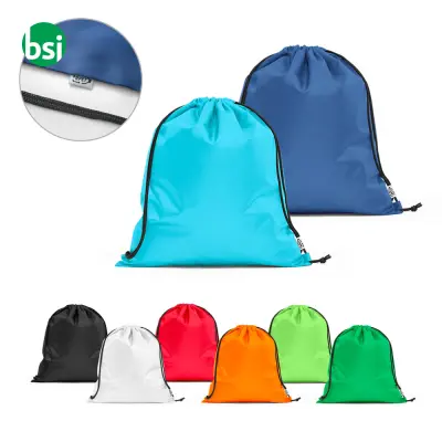 Zaino a sacca in poliestere riciclato PEMBA