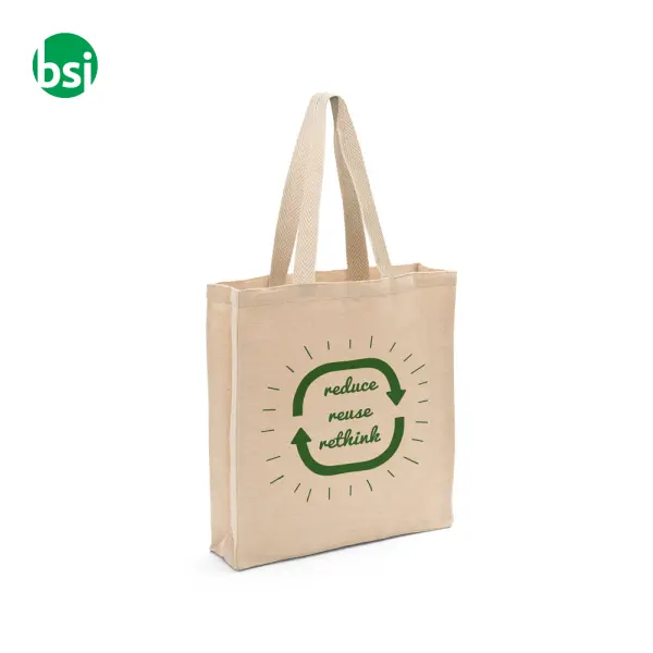 Borsa in juco con tasca interna - PADOVA -  4