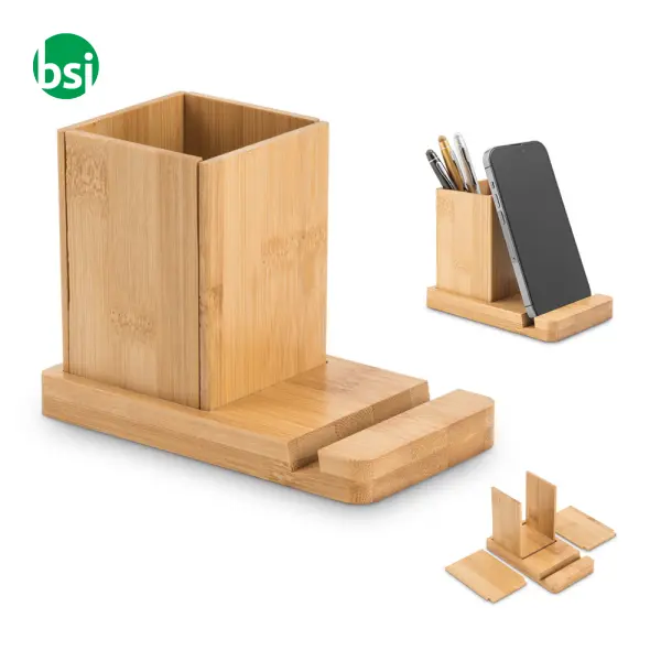 Set da scrivania con supporto per il cellulare - ERWIN -  1
