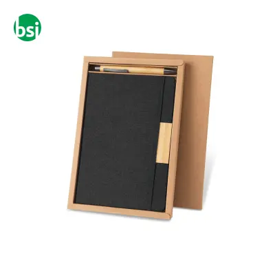 Set composto da un blocco note A5 con copertina - HOMERO - Immagine 7