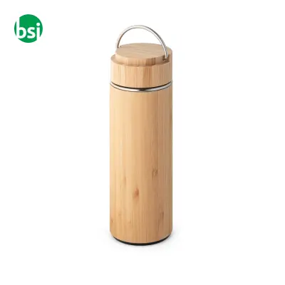 Borraccia termica in bambù da 440 ml - SOW - Immagine 10
