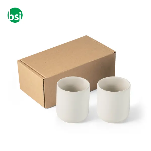 Set di tazzine in ceramica 280 ml - OWENS -  2