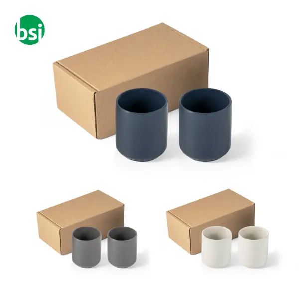 Set di tazzine in ceramica 280 ml - OWENS -  1