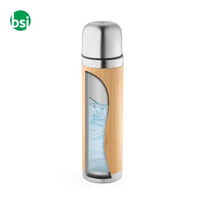 Borraccia termica in bambù da 450 ml CEYLON - Immagine 5