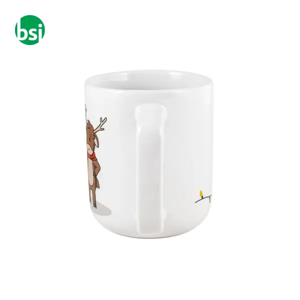 Tazza con stampa natalizia - REINDEER -  4