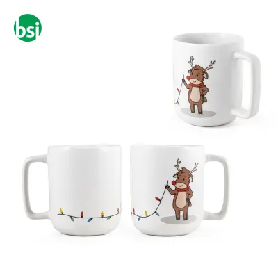 Tazza con stampa natalizia - REINDEER