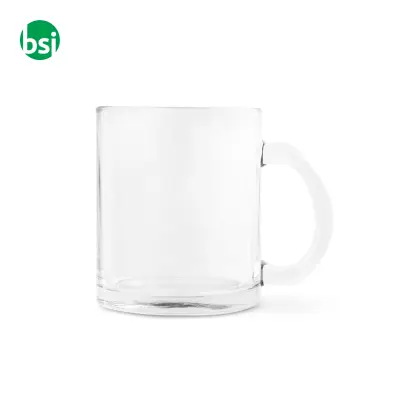 Tazza in vetro a sublimazione 350 ml - CARMO - Immagine 2