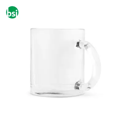 Tazza in vetro a sublimazione 350 ml - CARMO - Immagine 4