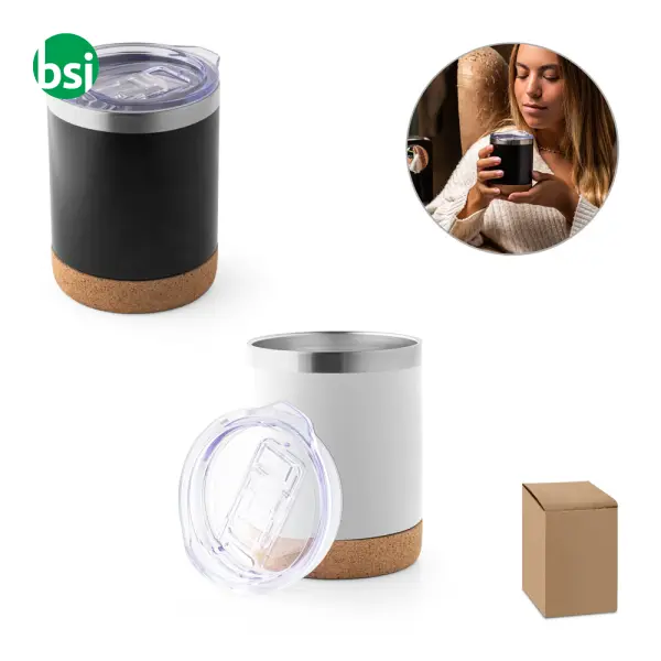 Bicchiere in acciaio SOLBERG TUMBLER -  1