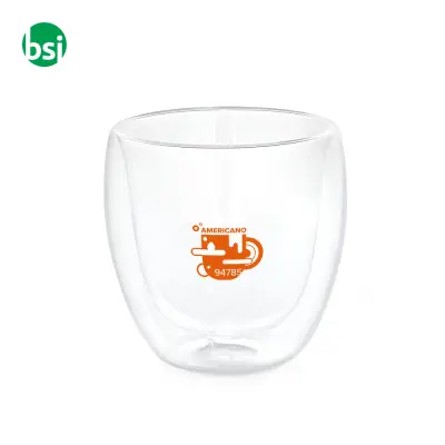 Bicchiere in vetro borosilicato 220 ml - AMERICANO - Immagine 3