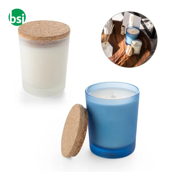 Candela profumata in bicchiere di vetro - DUVAL -  1