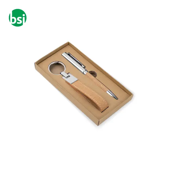 Set penna a sfera e portachiavi - EVANS -  6