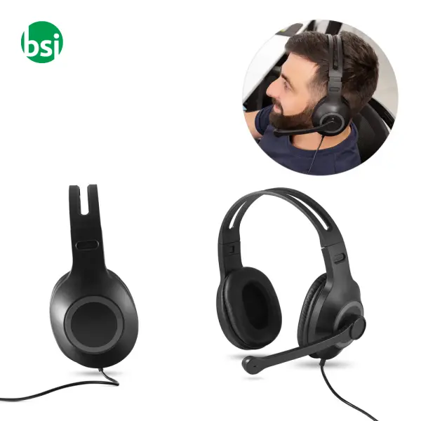 Cuffie regolabili con microfono - KILBY -  1