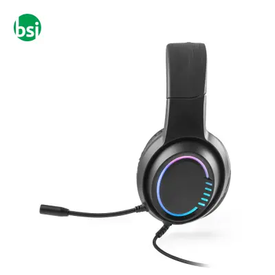 Cuffie in ABS con cavo da 2 m - Thorne Headset RGB - Immagine 3