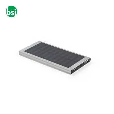 Powerbank da 8.000 mAh con pannello solare - CLERK - Immagine 10