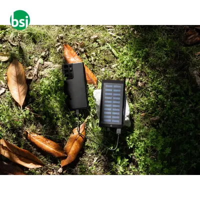 Powerbank da 8.000 mAh con pannello solare - CLERK - Immagine 7
