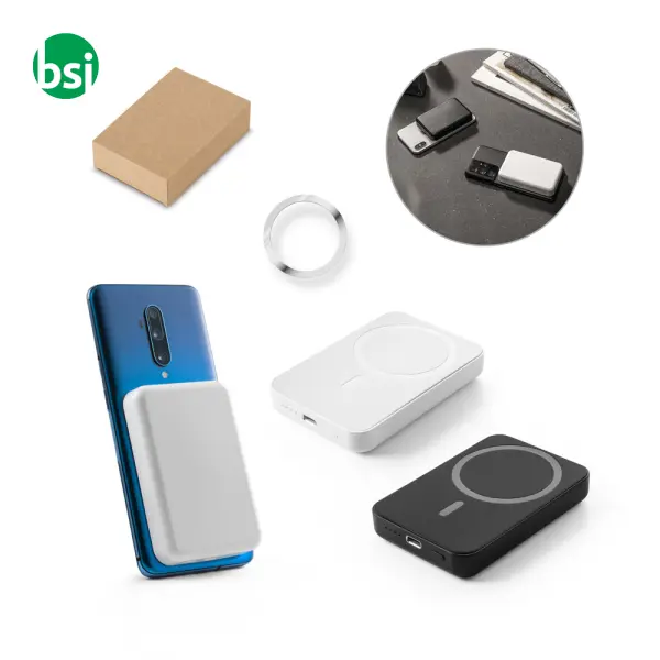 Power bank magnetico 5.000 mAh - AMPERE 5 -  1