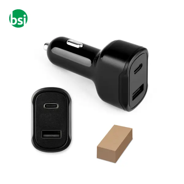 Adattatore da accendisigari con porta USB-A 18W - DIRAC -  1