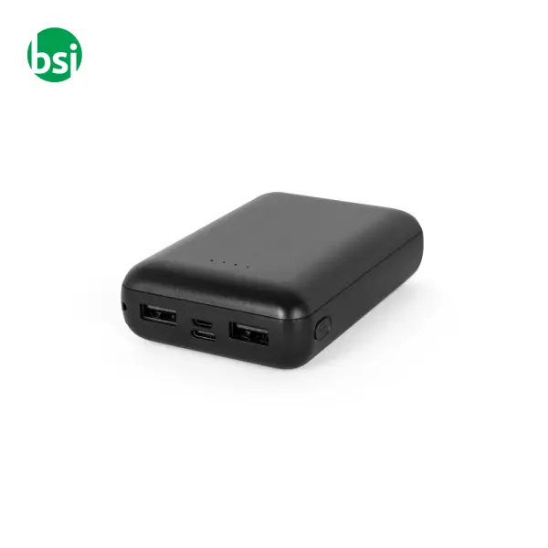 Power bank 10.000 mAh in ABS riciclato - LEAKEY 10 -  9