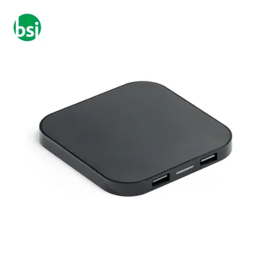 CAROLINE Caricatore wireless e hub USB 20 - Immagine 3