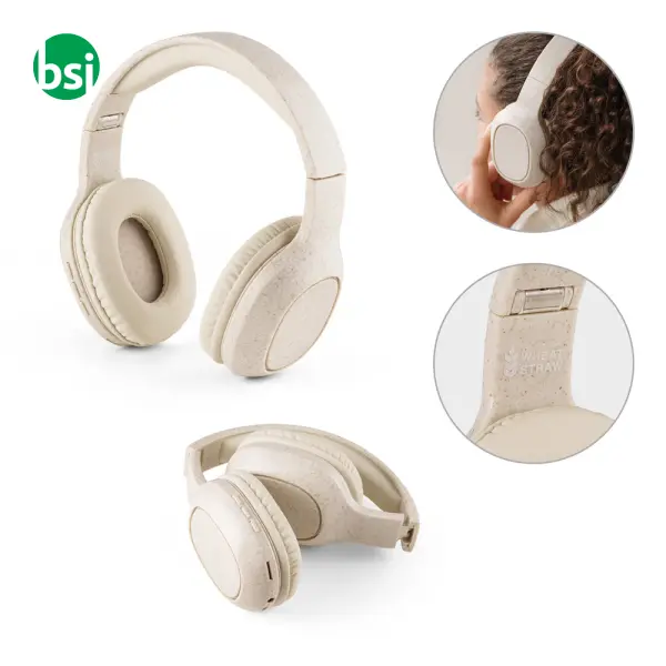 Cuffie wireless pieghevoli batteria di 4 ore - FEYNMAN -  1