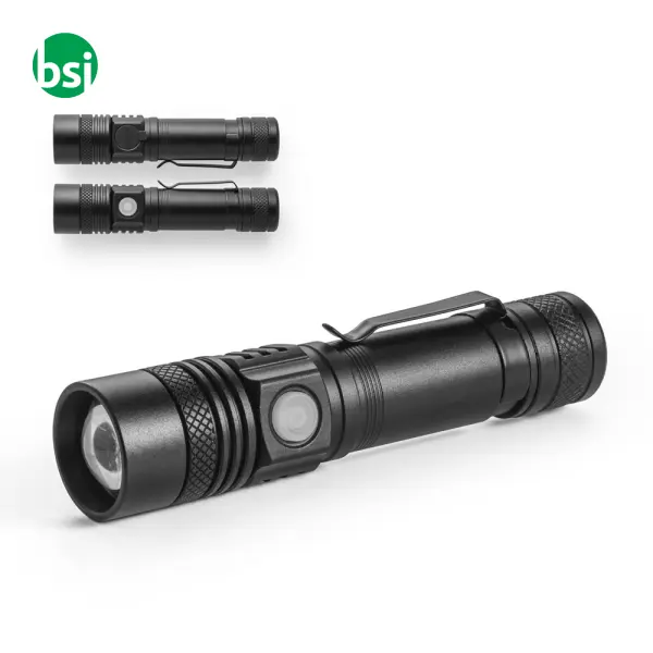 Torcia da 5W in alluminio ricaricabile - UNGAR -  1