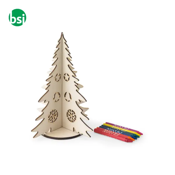 Albero di Natale in legno da colorare - PINERY -  11