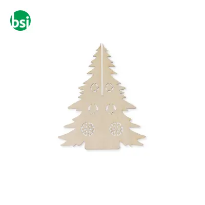 Albero di Natale in legno da colorare - PINERY - Immagine 5