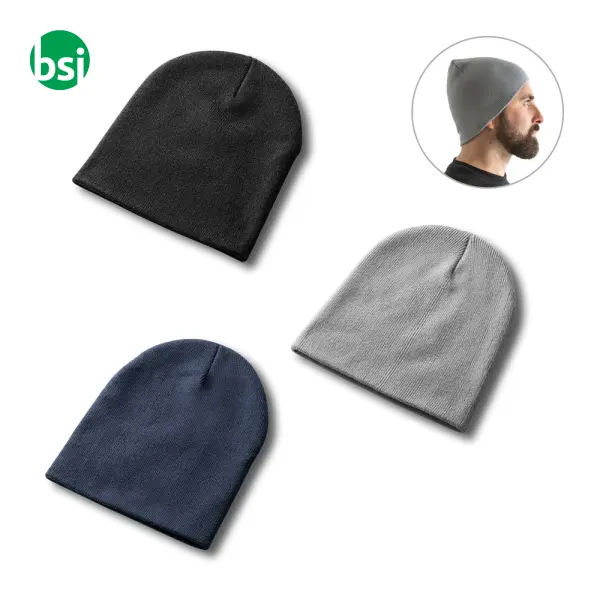 Berretto unisex in poliestere riciclato - HAWK -  1