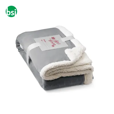 Coperta reversibile in pile - HEIDEN - Immagine 3