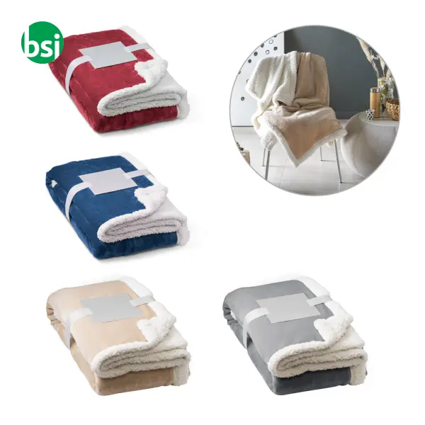 Coperta reversibile in pile - HEIDEN -  1