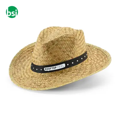 Cappello in paglia naturale - JEAN POLI - Immagine 2