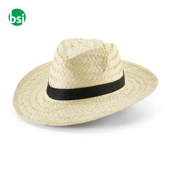 Cappello in paglia naturale - EDWARD POLI -  4