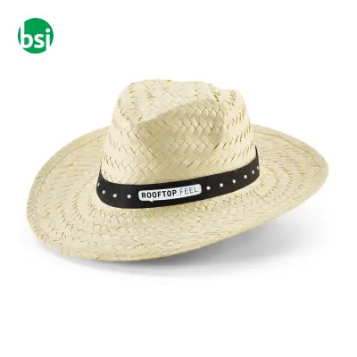Cappello in paglia naturale - EDWARD POLI - Immagine 2
