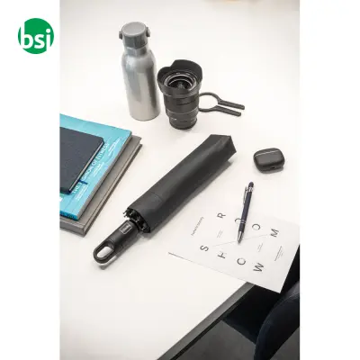 Ombrello in pongee poliestere riciclato - GUSTAVO - Immagine 7