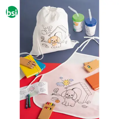 Grembiule per bambino da colorare - NILO - Immagine 5