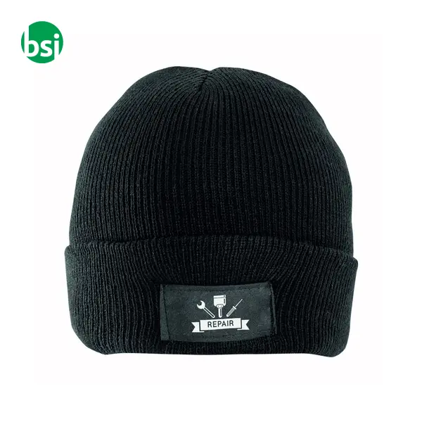 Cappellino in maglia acrilico a filo doppio -  2