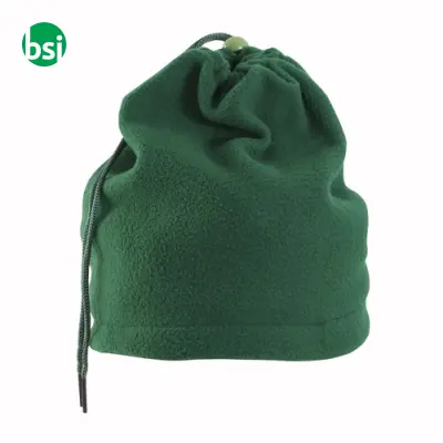 Fascia scaldacollo e cappello in polar - Immagine 4
