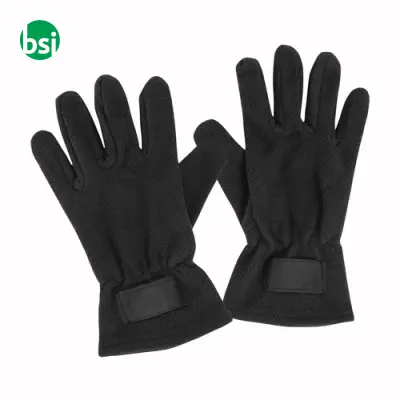 Guanti in polar da uomo con etichetta personalizzabile - Immagine 6