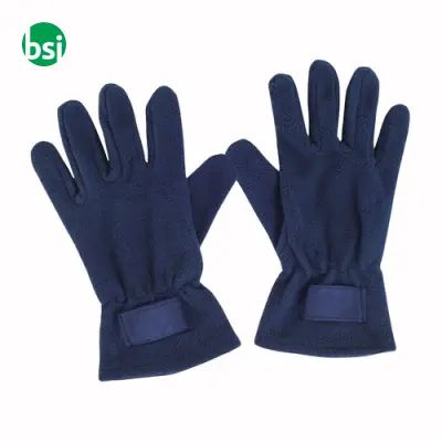 Guanti in polar da uomo con etichetta personalizzabile - Immagine 3