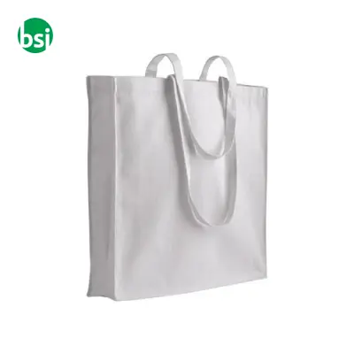 Shopper in cotone personalizzate 38x42x8 FANNY - Immagine 2