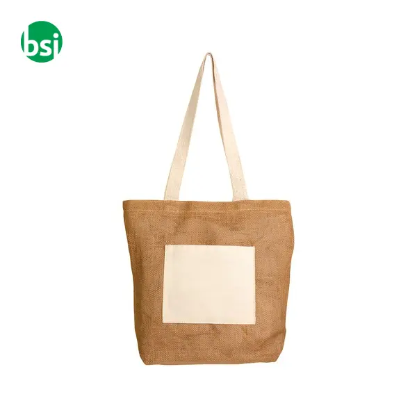 Borsa Juta e Cotone 35x37 DANILA -  2