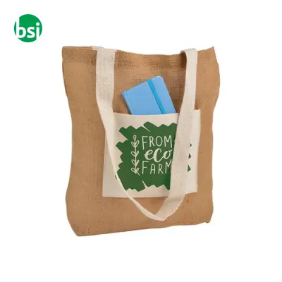 Borsa Juta e Cotone 35x37 DANILA - Immagine 3