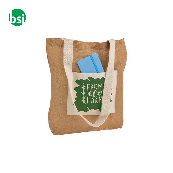 Borsa Juta e Cotone 35x37 DANILA -  3